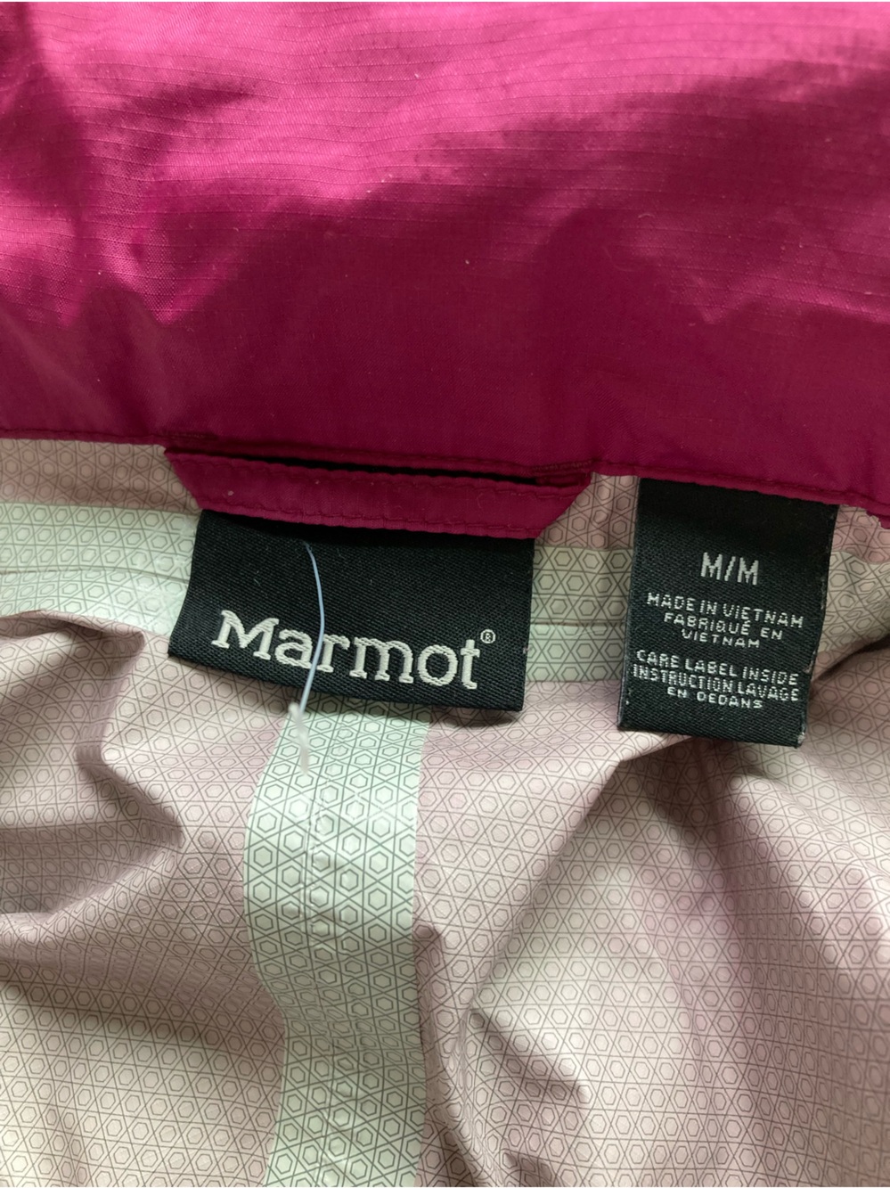 Marmot Two-Tone Women's Waterproof One-Piece in Magenta and Burgundy Size M/M - Picture 13 of 16
